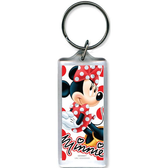 Picture of Disney Minnie Mouse Solo Lucite Keychain