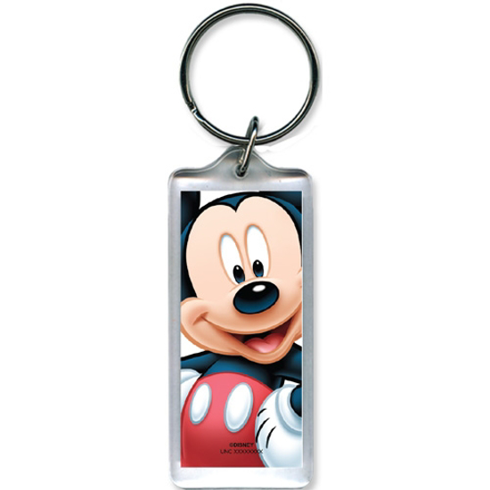 Picture of Disney Full on Mickey Mouse Lucite Keychain