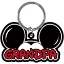 Picture of Disney Grandpa Fan Mickey Mouse Ears Lasercut Laser Keychain Keyring