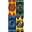 Picture of Disney Harry Potter Hogwarts Houses Crest, 28x58 Beach Towel (No Namedrop)