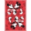Picture of Disney Mickey Minnie Stroll Red Kitchen Towel