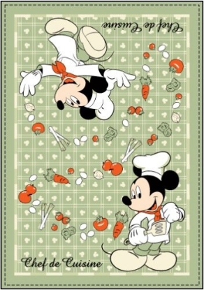 Picture of Disney Mickey Cuisine Set Of 2 Kitchen Towel