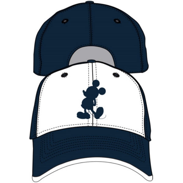 Picture of Disney Adult Mickey Silohouette Baseball Hat, Multi