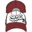 Picture of Disney Adult Vintage Mickey Mouse Baseball Hat, Red White