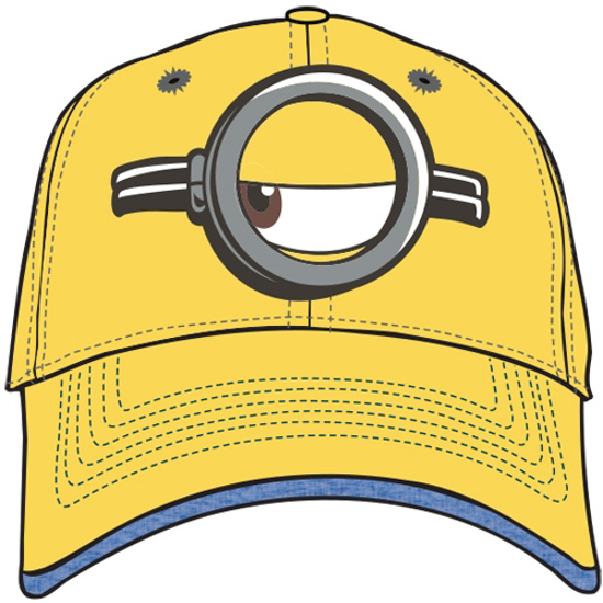 Picture of Disney Adult Hat Minion Look Left, Yellow