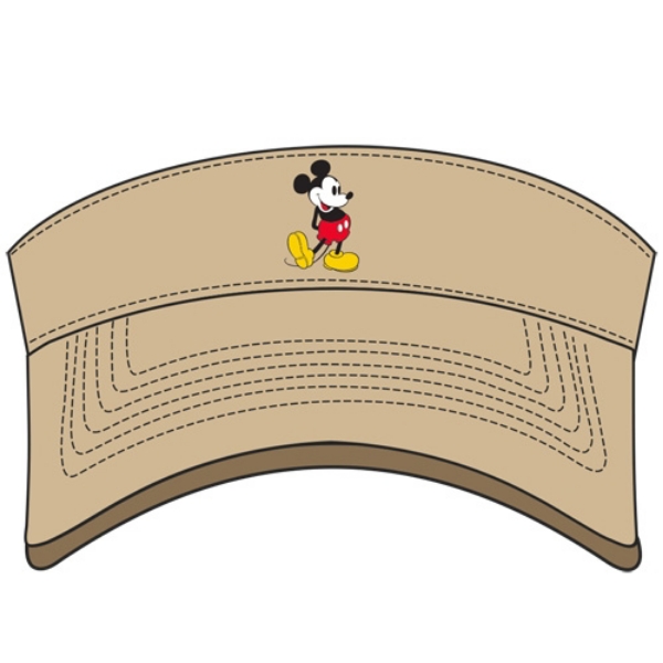 Picture of Adult Mickey Standing Visor Khaki Visor