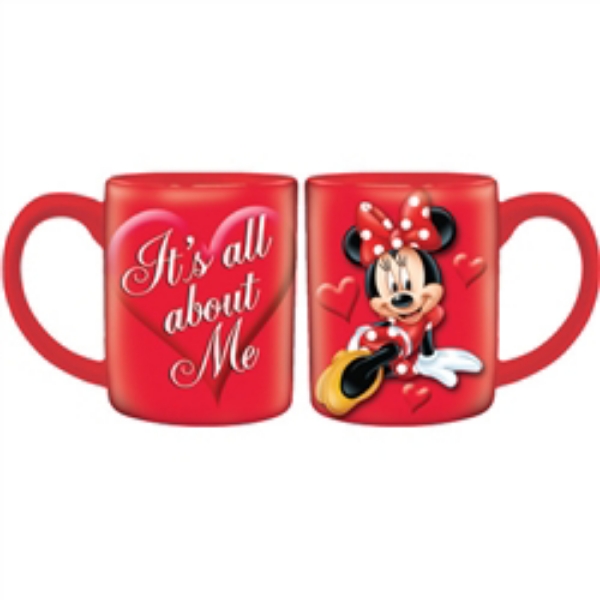 Picture of Disney Minnie Mouse All About Me Red Jumbo Ceramic MUG 14fl Oz