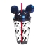 Picture of Disney Happy Mickey Multi Faces Ear Tumbler Black water bottle