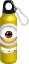 Picture of Disney Just Smile Big Face Minion Aluminum Bottle Wide Mouth Yellow bottle