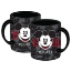 Picture of Disney Mickey Mouse Big Face Relief  Black Mug 14oz