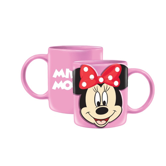 Picture of Disney Minnie Full Face Coffee Relief  Mug 11oz