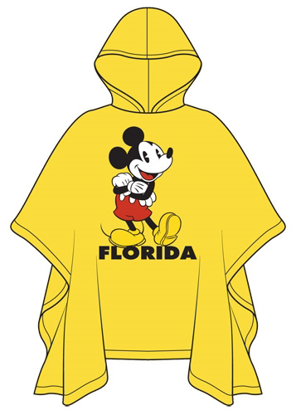 Picture of Disney Youth Hello Mickey Rain Poncho