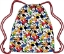 Picture of Disney Drawstring Tote Fab 5 Mickey Pluto Donald Goofy Minnie White bag