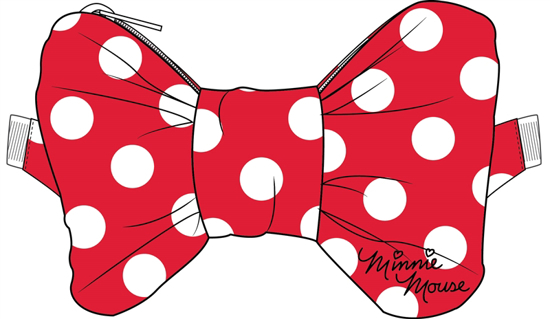 Picture of Disney  Minnie Bow Polka Dot Red Belly Bag