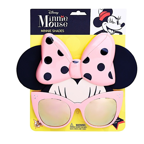 Picture of Minnie Mouse Pink Shades Sun stache Sunglasses