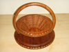 Picture of Angel Wood Handcraft Candy Fruit Decorative Kitchen Collapsible Baskets 10" 1 Compartment