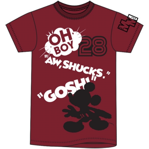 Picture of Adult Unisex Tee Expressing Mickey Cardinal