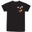 Picture of Disney Mens Pocket Mickey Kicking  Black T-Shirt