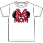 Picture of Disney Adult Women's Tee Shirt Mom Fan White T-Shirt