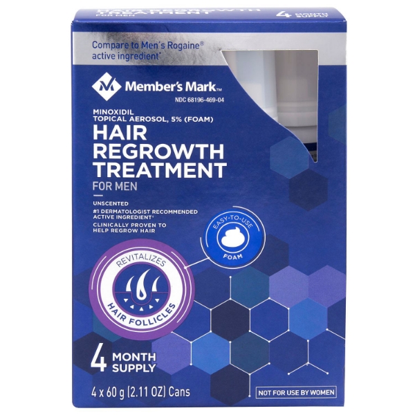 Member's Mark Minoxidil 5% Foam