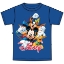 Picture of Disney Youth Burst Mickey Donald Pluto Goofy Royal Blue T-Shirt