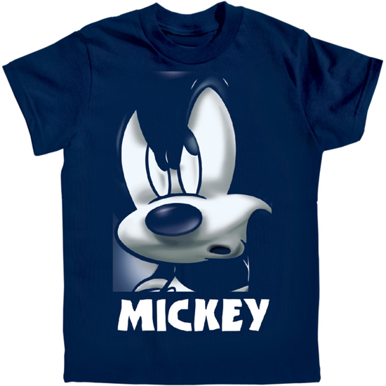 Picture of Disney Youth T Shirt Mean Grill Mickey Navy