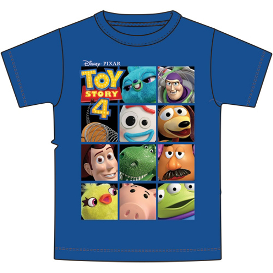Picture of Disney Youth Tee Toys Story Toy Box Woody Buzz Royal Blue