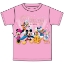 Picture of DISNEY Youth Girls T-Shirt Disney Sparkle Group Pink Florida Namedrop