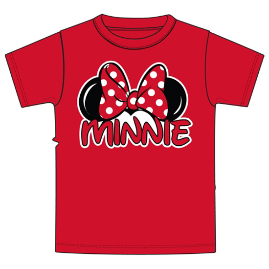 Picture of Disney Youth Minnie Family Tee Red T-SHIRT