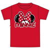 Picture of Disney Minnie Mouse Signature Ears Women's Family T-Shirt-Small Red