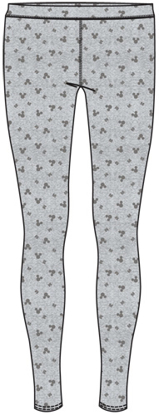 Picture of Disney Junior Mickey Dots Leggings Gray