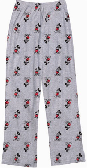 Picture of Womens Pant Kickback Mickey Grey Heather