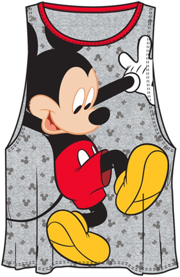 Picture of DISNEY Junior Mickey Mouse Alpha Tank Gray