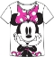 Picture of Disney Adult Women's Athleisure Top Minnie Mousecapade White