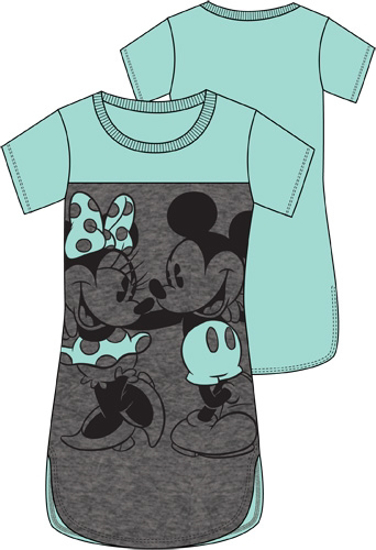 Picture of Disney Junior Scoop Neck Tunic Mickey Minnie 2 Nice