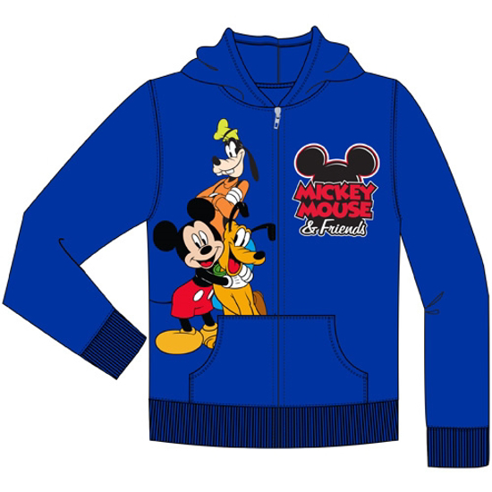 Picture of Toddler Mickey Friends Goofy Pluto Zip Up Hoodie Royal Blue