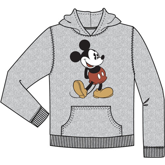 Picture of Disney Youth Head to Toe Mickey Pullover Hoodie Gray