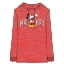 Picture of Disney Adult Men's Mickey Curve Lightweight Hoodie Cherry Red