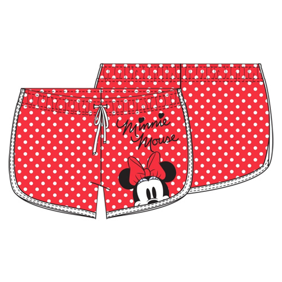Picture of Disney Junior Minnie Peeking Short Red Polka Dot