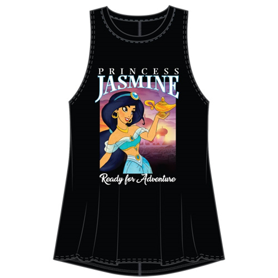 Picture of Disney Junior Fashion Tank Ready for Adventure Jasmine Black