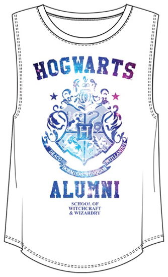 Picture of Disney Junior Hogwarts Alumni Harry Potter Tank White