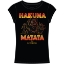 Picture of Disney Junior Fashion Top Lion King Hakuna Matata Simba Timon Pumba Black