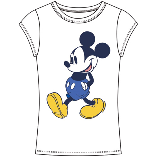Picture of Disney Junior Fashion Top Mickey Mouse Capri White