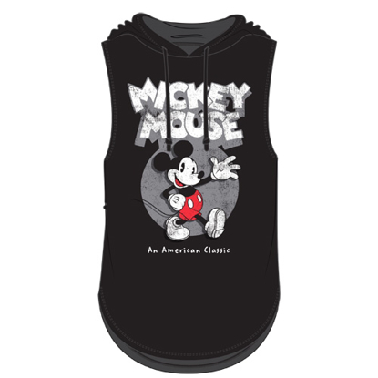 Picture of Disney Junior Fashion Hooded Tank Top Mickey Mouse Classic Black