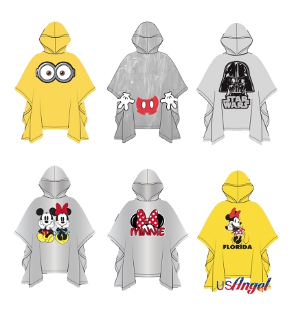 Picture for category Disney Character Adult Rain Poncho