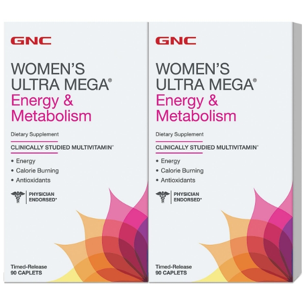 Picture of GNC Women’s Ultra Mega Energy & Metabolism Multivitamin 180 ct