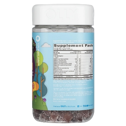 Picture of Olly Kids Multi + Probiotic Yum Berry Punch Vitamin Gummies 160 ct