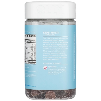 Picture of Olly Kids Multi + Probiotic Yum Berry Punch Vitamin Gummies 160 ct