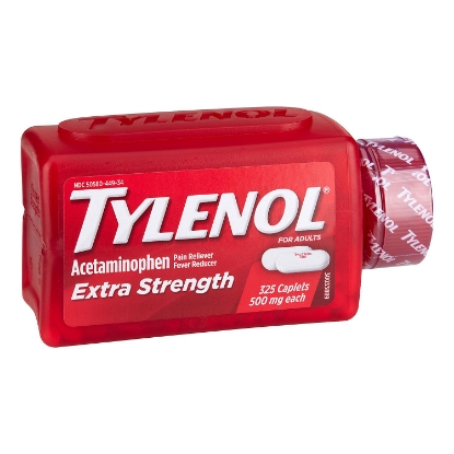 Picture of Tylenol Extra Strength Caplets 500mg 325 ct