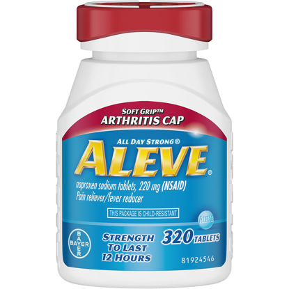 Picture of Aleve Pain Reliever Tablets Arthritis Cap 320 ct